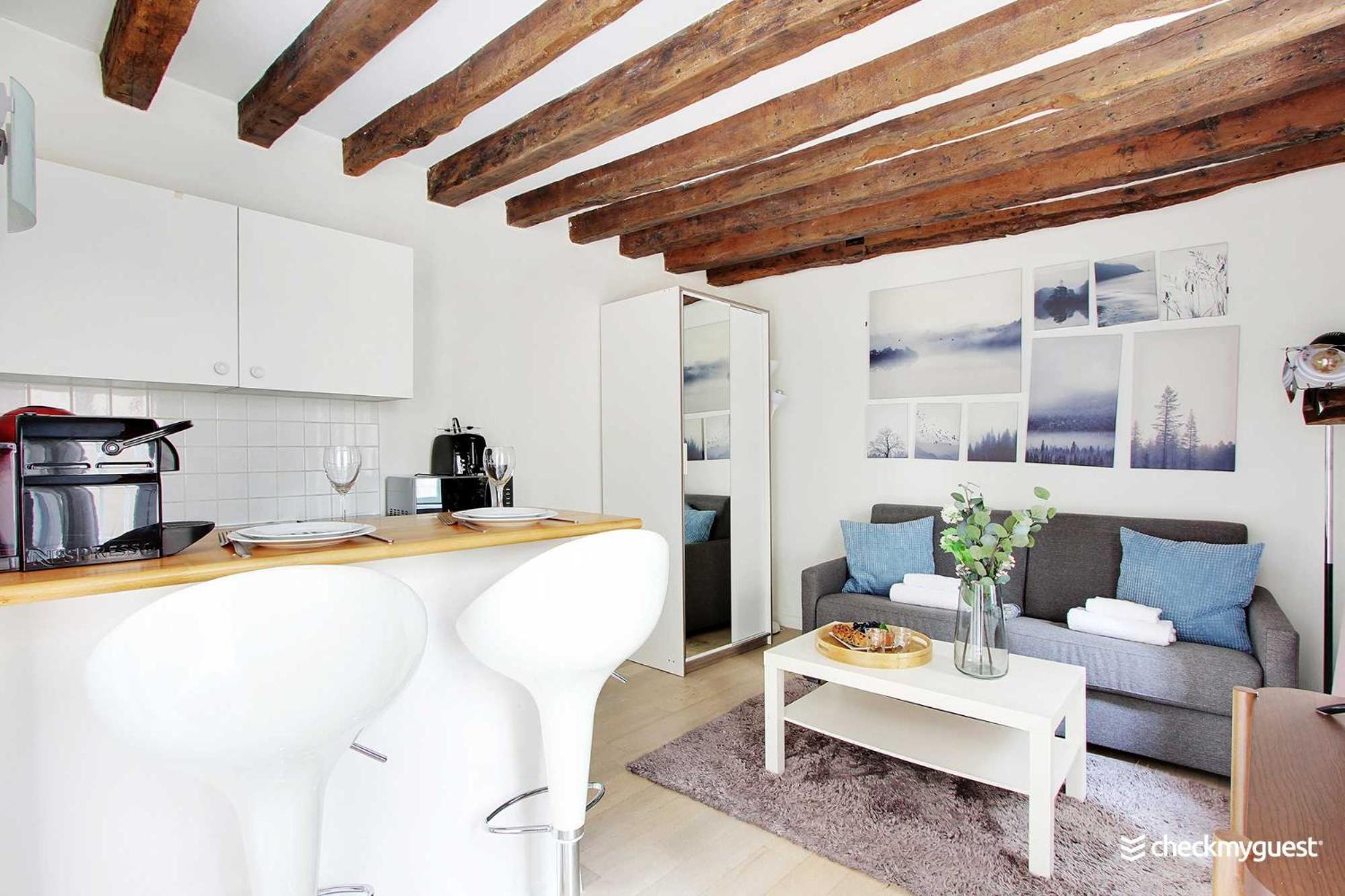 Cozy Studio 2P - Rue Mouffetard Paris Exterior photo
