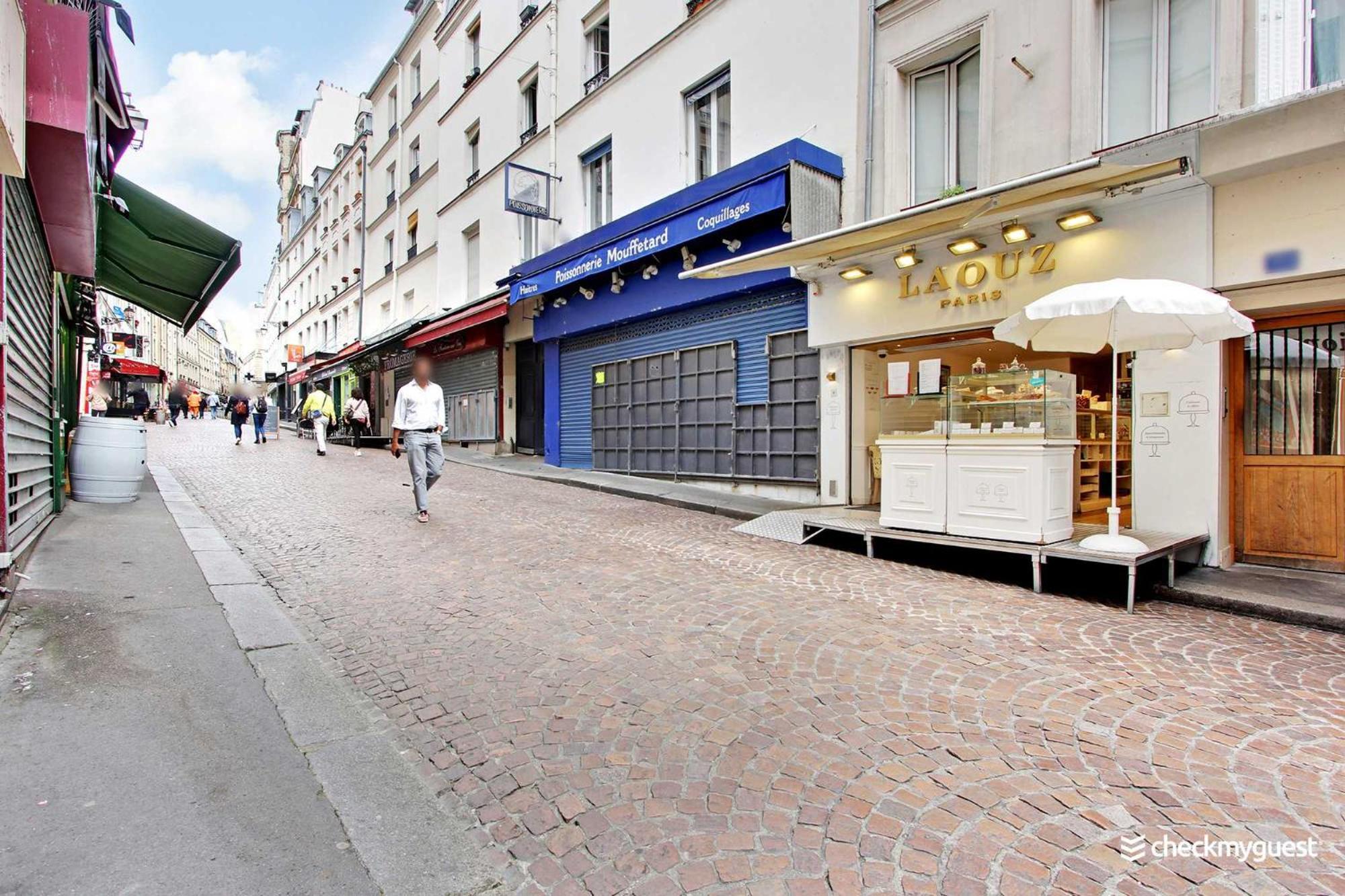 Cozy Studio 2P - Rue Mouffetard Paris Exterior photo